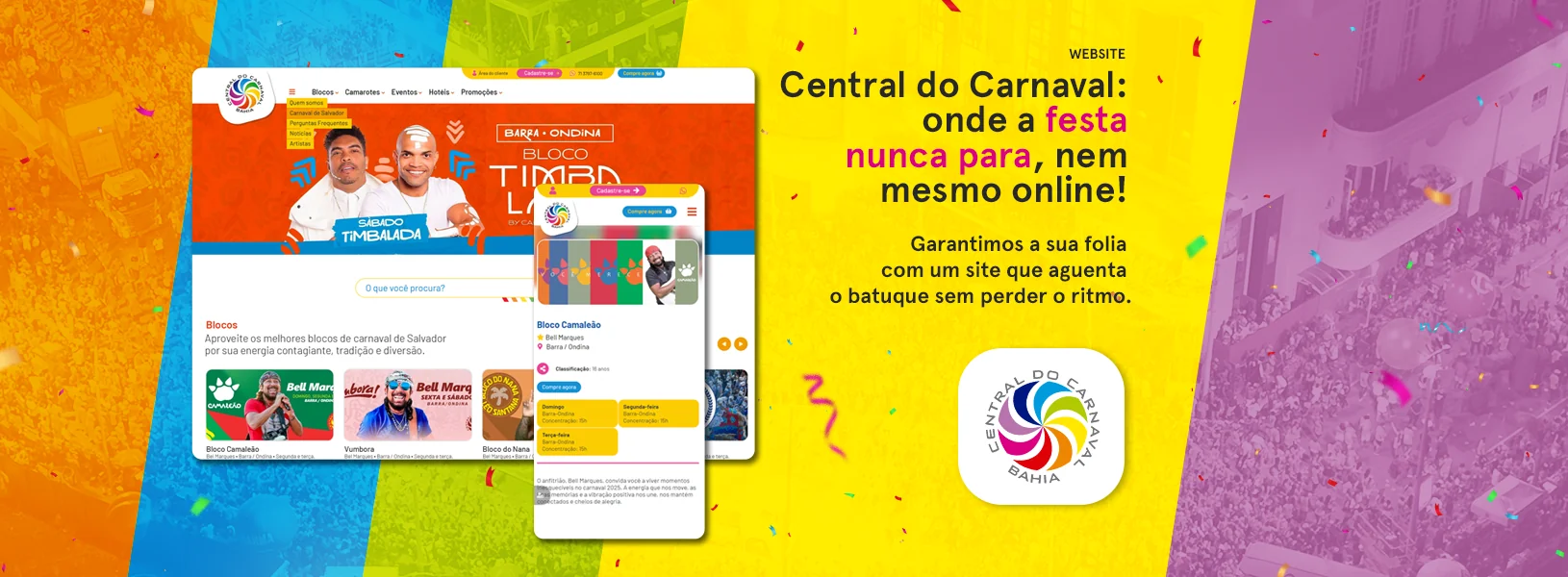 Central do Carnaval - Website