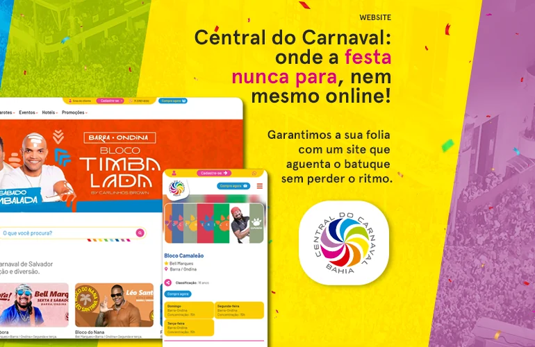 Central do Carnaval - Website