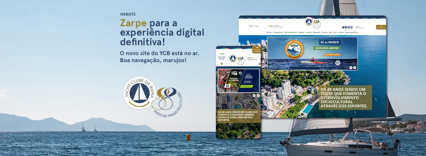 Yacht Clube da Bahia Novo site
