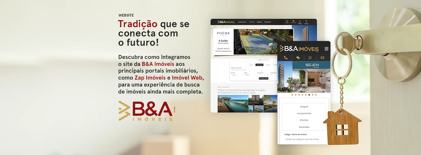 B&A Imóveis - Website
