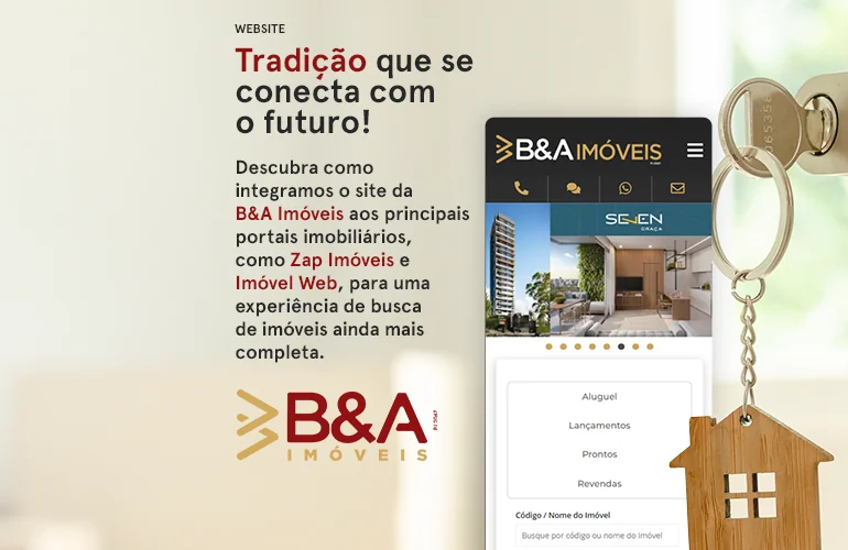 B&A Imóveis - Website